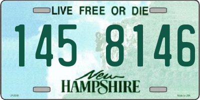 NH license plate 1458146