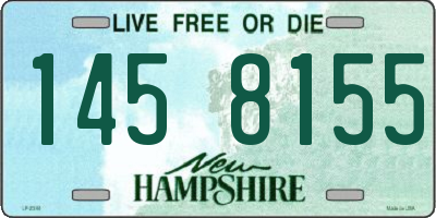 NH license plate 1458155