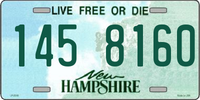 NH license plate 1458160