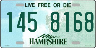 NH license plate 1458168