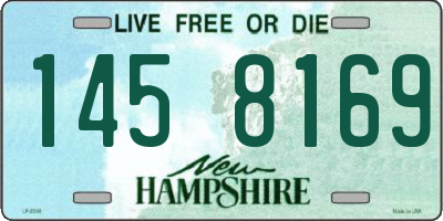 NH license plate 1458169