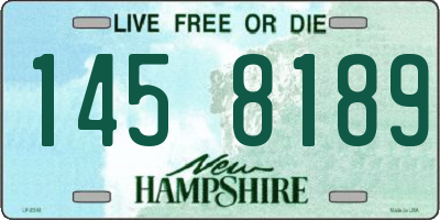 NH license plate 1458189