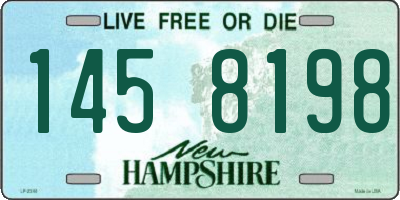 NH license plate 1458198
