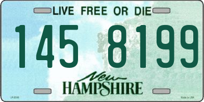 NH license plate 1458199