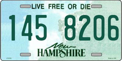 NH license plate 1458206