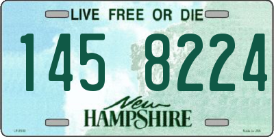 NH license plate 1458224