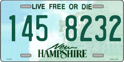 NH license plate 1458232
