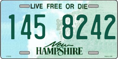 NH license plate 1458242