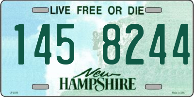 NH license plate 1458244
