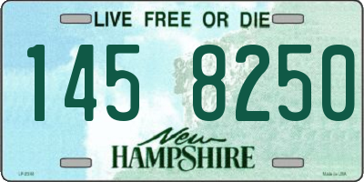 NH license plate 1458250