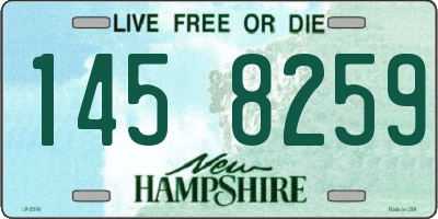 NH license plate 1458259