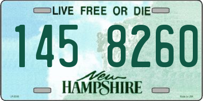 NH license plate 1458260