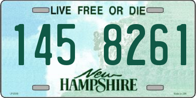 NH license plate 1458261