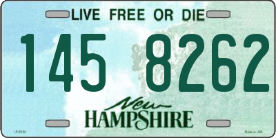 NH license plate 1458262