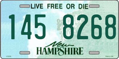 NH license plate 1458268