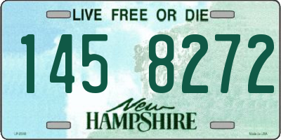 NH license plate 1458272
