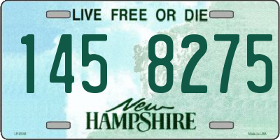 NH license plate 1458275