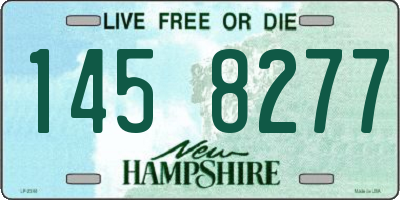 NH license plate 1458277