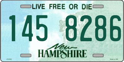 NH license plate 1458286