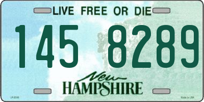 NH license plate 1458289
