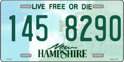 NH license plate 1458290