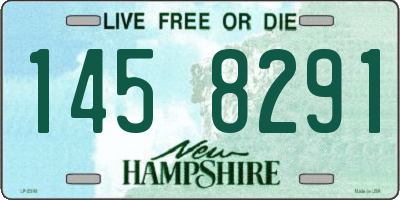 NH license plate 1458291