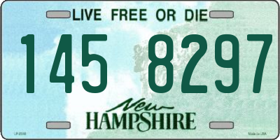 NH license plate 1458297