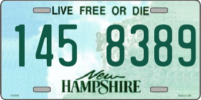 NH license plate 1458389