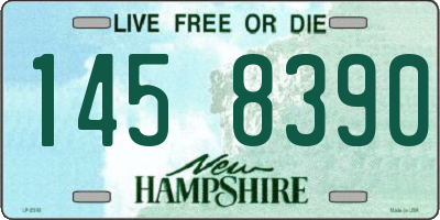 NH license plate 1458390