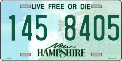 NH license plate 1458405