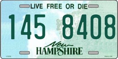 NH license plate 1458408