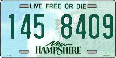 NH license plate 1458409