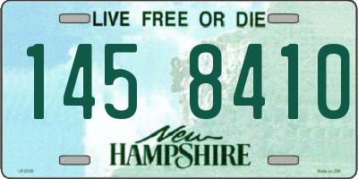 NH license plate 1458410
