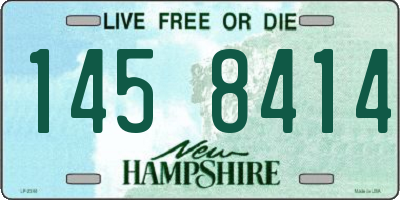 NH license plate 1458414
