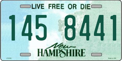 NH license plate 1458441