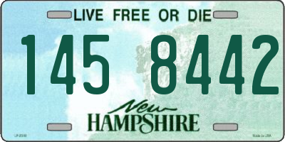 NH license plate 1458442