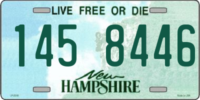 NH license plate 1458446