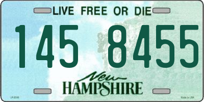 NH license plate 1458455