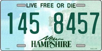 NH license plate 1458457