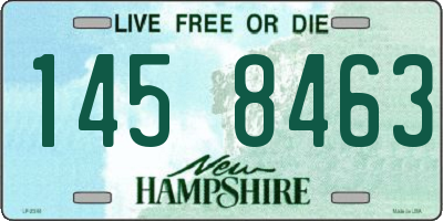 NH license plate 1458463
