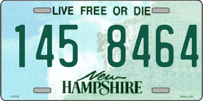 NH license plate 1458464