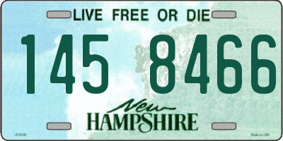 NH license plate 1458466
