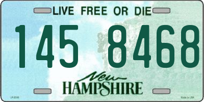 NH license plate 1458468