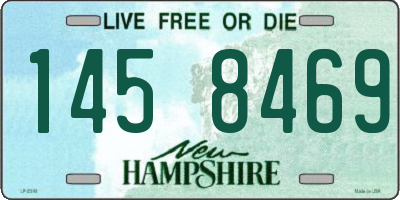 NH license plate 1458469