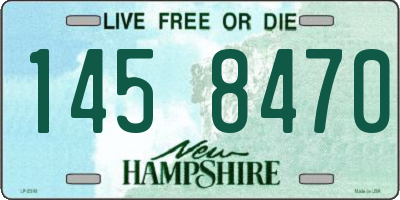 NH license plate 1458470