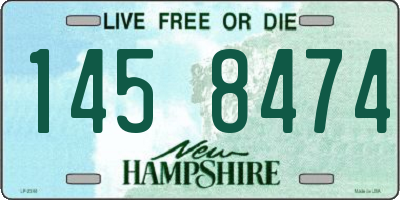 NH license plate 1458474