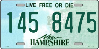 NH license plate 1458475
