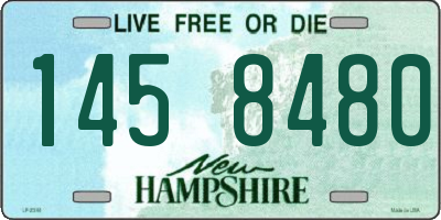 NH license plate 1458480