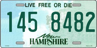 NH license plate 1458482