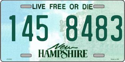 NH license plate 1458483